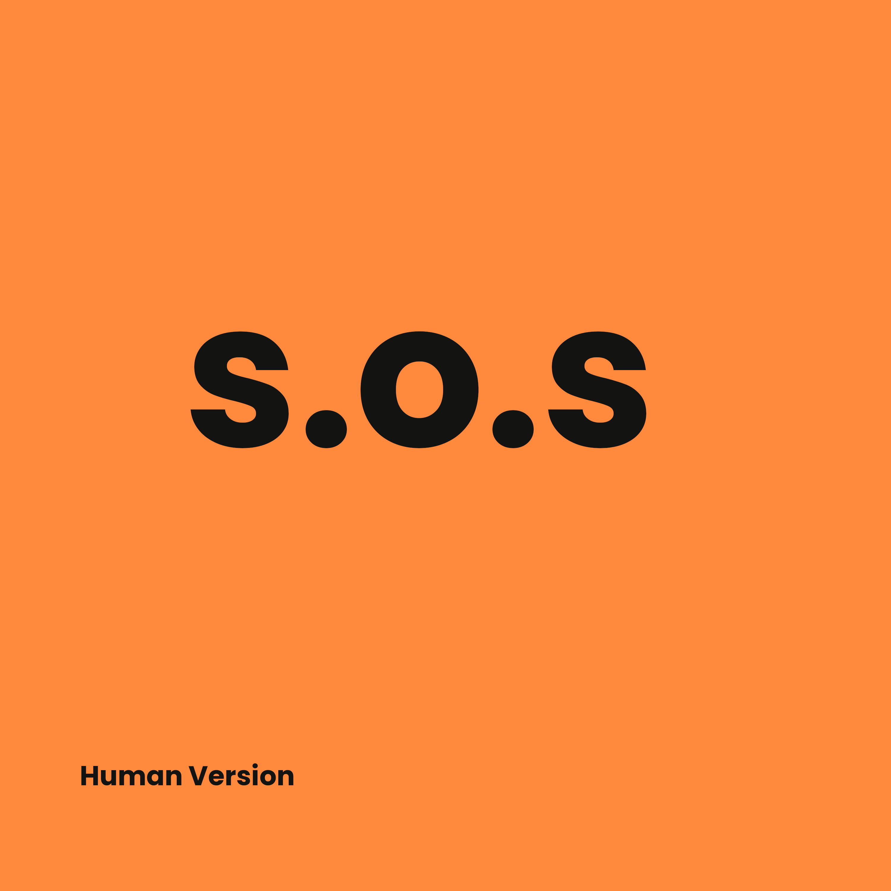 S.O.S Human cover